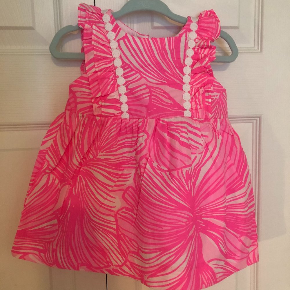 NWT Lilly Pulitzer Pink Annabelle 6-12 Mo. Dress